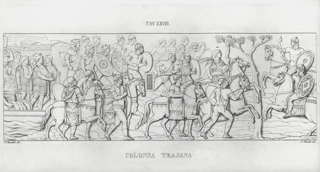 La Colonna Trajana, Trajanus