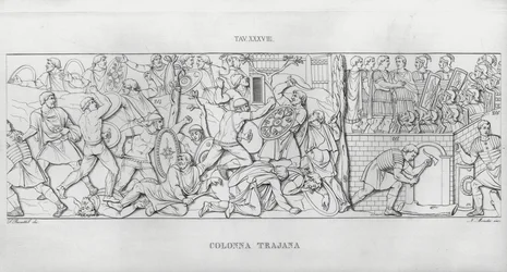 La Colonna Trajana, Trajanus