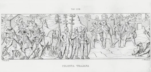 La Colonna Trajana, Trajanus
