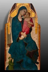 Madonna met Kind en schenker, tweede decennium van de 14e eeuw
