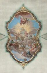 Milaan, Kerk van San Francesco da Paola, Fresco Hall Palazzo