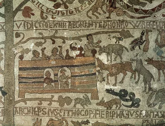 De Ark van Noach, 1166 (mozaïek)
