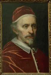 Paus Innocentius XI, paus 1676- 1689 ... (olieverf op doek)