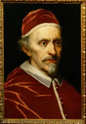 Paus Innocentius XI, geboren Benedetto Odescalchi ... (schilderij op doek)