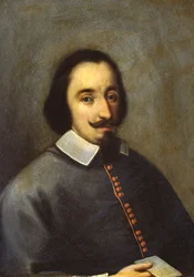 Portret van Alexander VII op 41-jarige leeftijd