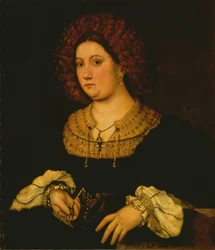 Portret van Costanza Bentivoglio, Florentijnse School