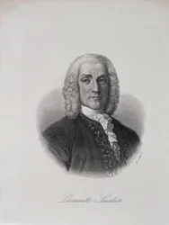 Portret van Domenico Scarlatti (1686-1757)