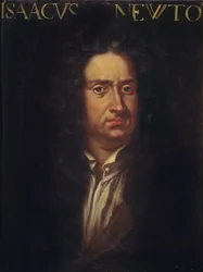 Portret van Isaac Newton (1642-1727) c.1680