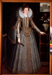 Portret van een dame van de Florentijnse adel