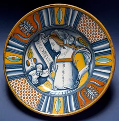 Portret van een jonge dame (circa 1520)