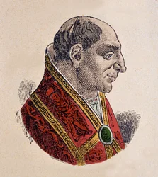 Portret van Paus Benedictus V (964)
