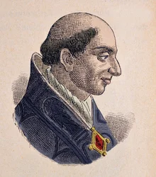 Portret van paus Bonifatius VI (896)