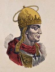 Portret van Paus Hilarius (461-468)