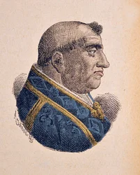 Portret van paus Pius II (1458-1464)