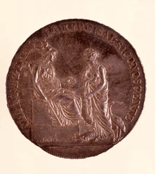Zilveren ecu uit Milaan (1800)