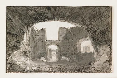 Schets van de Thermen van Caracalla