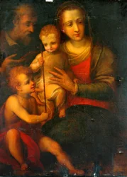 De Heilige Familie En St. Johannes, 1501