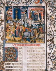 De stichting van Rome door Romulus