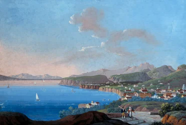 Uitzicht op Sorrento