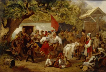Het Bruiloftsfeest, 1860