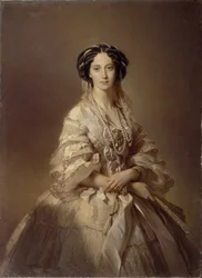 Portret van Maria Alexandrovna 1824-1880, keizerin van Rusland