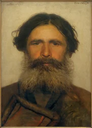 Portret van een boer