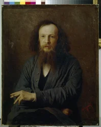 Portret van Dmitri Mendelejev