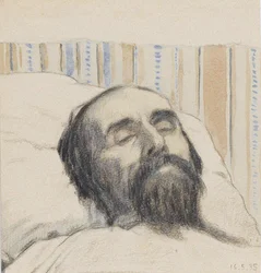Malevich op zijn sterfbed