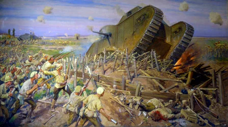 Het veroveren van een tank bij Kakhovka, 1927