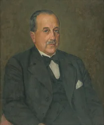 Portret van dr. Ľ. Medveckého