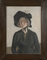 Eva, de vrouw van de kunstenaar