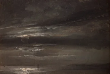 Maanlicht over de Zee