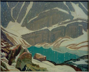 Berg eenzaamheid (Lake Oesa)