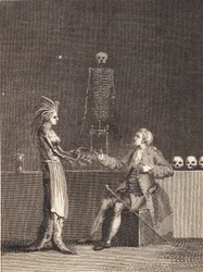 Niels Klim in de anatomiekamer