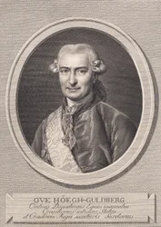 Portret van Ove Høegh-Guldberg