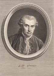 Portret van arts Johan von Berger