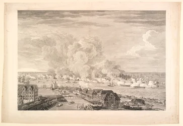 De Slag bij de Reede op 2 april 1801