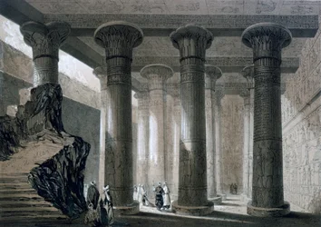 Tempel in Esneh, Egypte