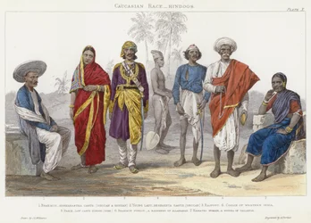 Kaukasisch ras, Hindoos