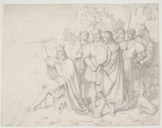 Knud de Grote aan de kust