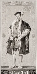 Edward VI (1537-53) uit 