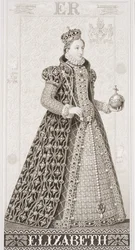 Koningin Elizabeth I uit 