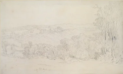Ver Uitzicht op Lowther Castle Park Scene, 1809
