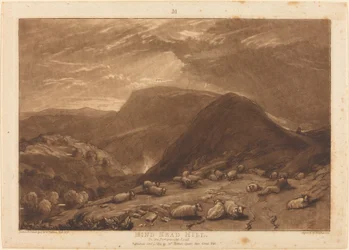 Hind Head Hill, gepubliceerd 1811