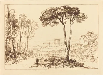 Scène in de Campagna, gepubliceerd 1812