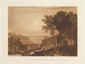 De Brug en Geiten, Liber Studiorum, deel IX, plaat 43