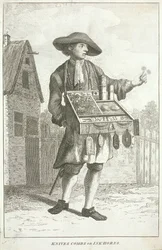 Messen Kammen of Inktpotten, Cries of London, ca. 1750