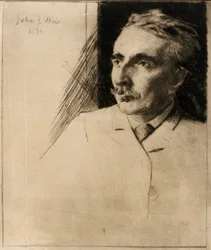 Portret van John F. Weir