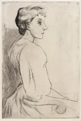 Portret van een vrouw