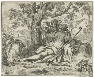 Engel verschijnt aan Hagar